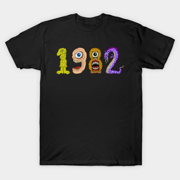 1982 T-Shirt by MalcolmKirk